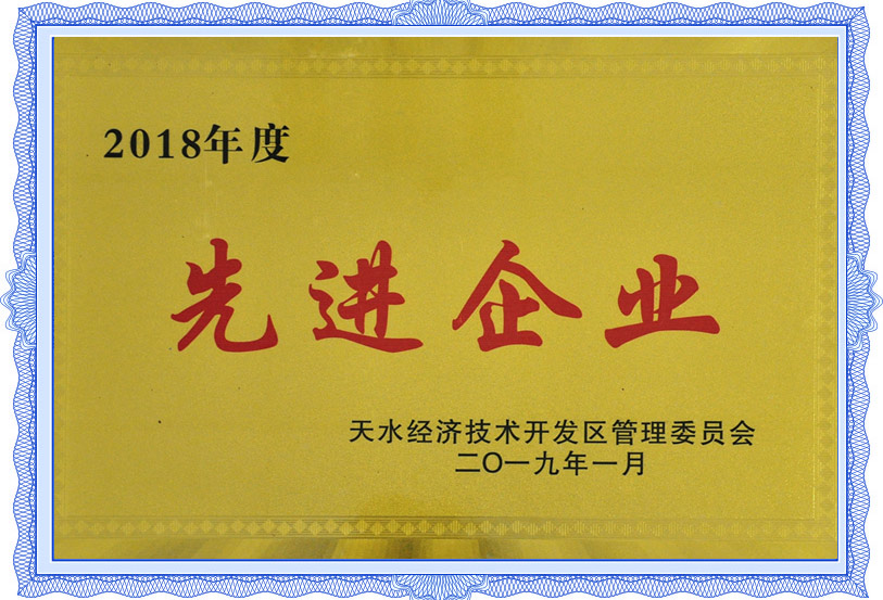 2018年度先進(jìn)企業(yè)